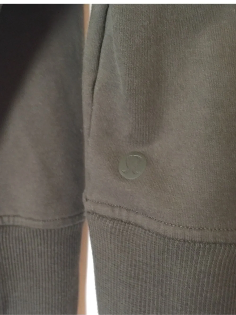 lululemon Scuba Crew Sweatshirt size 6 Olive